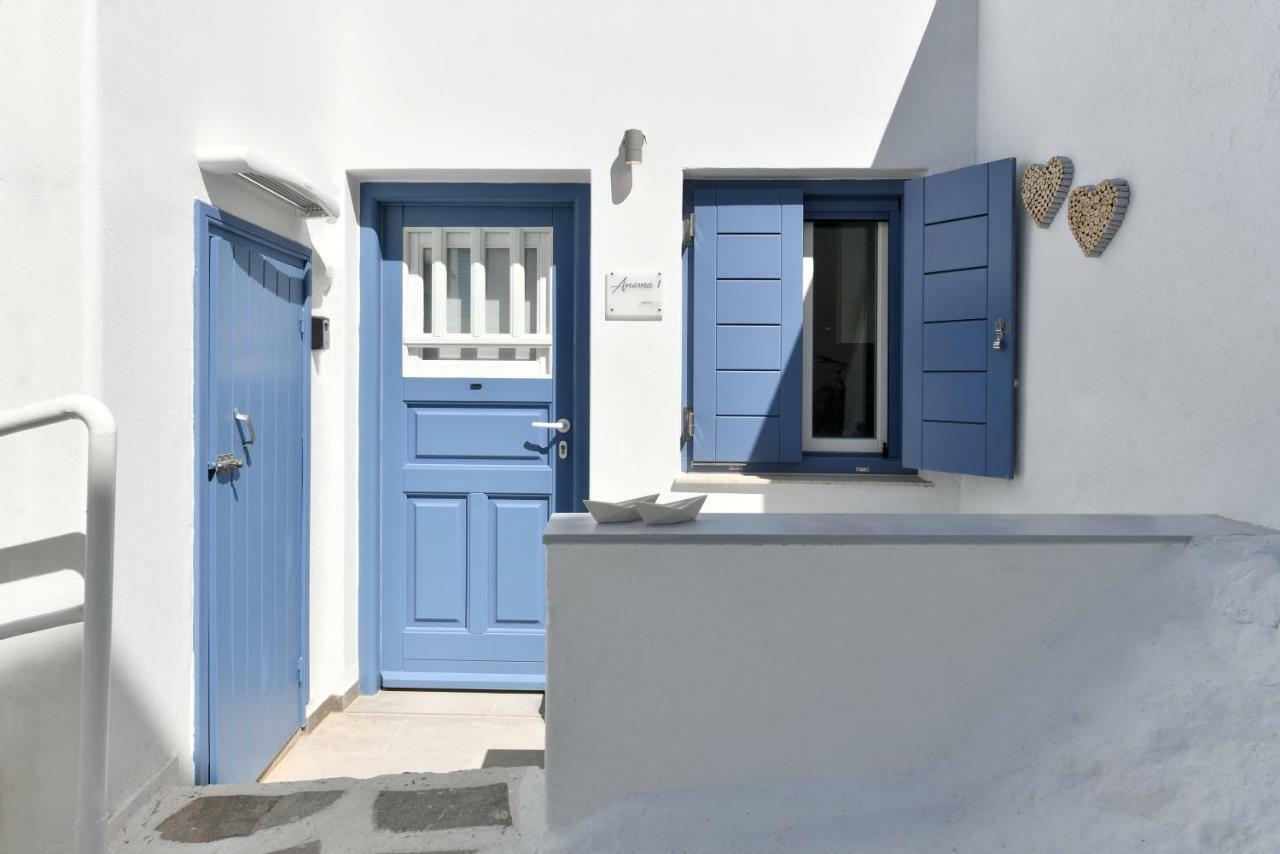 Anema1 Studio In The Heart Of Naousa Apartment Exterior photo